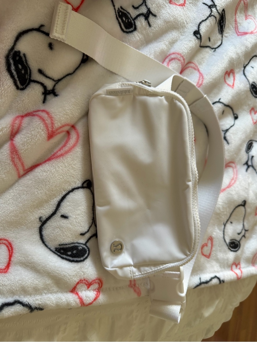 lululemon athletica White Crossbody Belt Bag